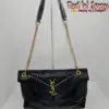 Black Luxe Chain Shoulder Bag (AAD)