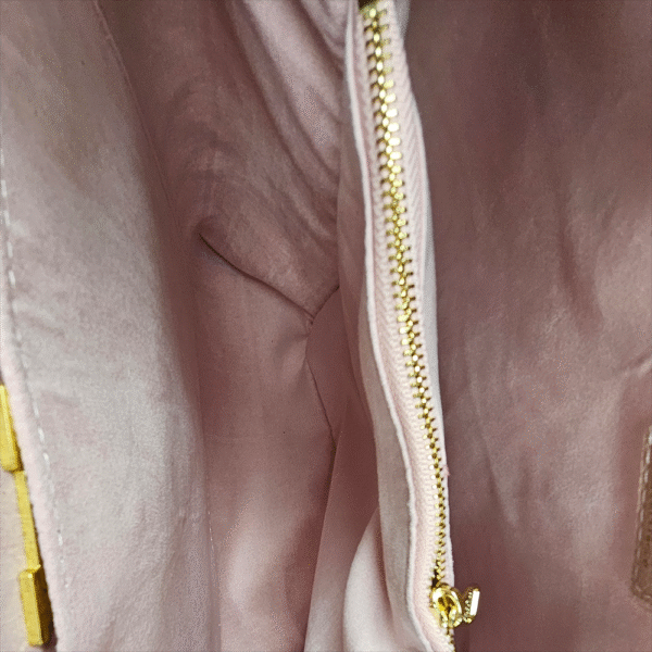 Blush Pink Embossed Tote (AAG)