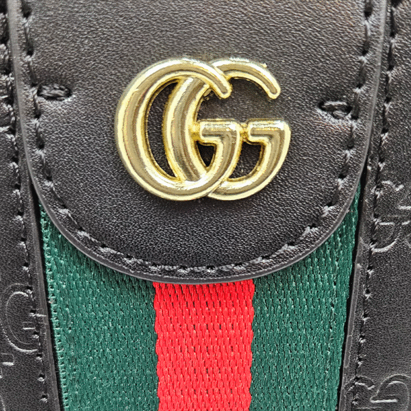 Designer-Inspired Black Dome Satchel (AAI)