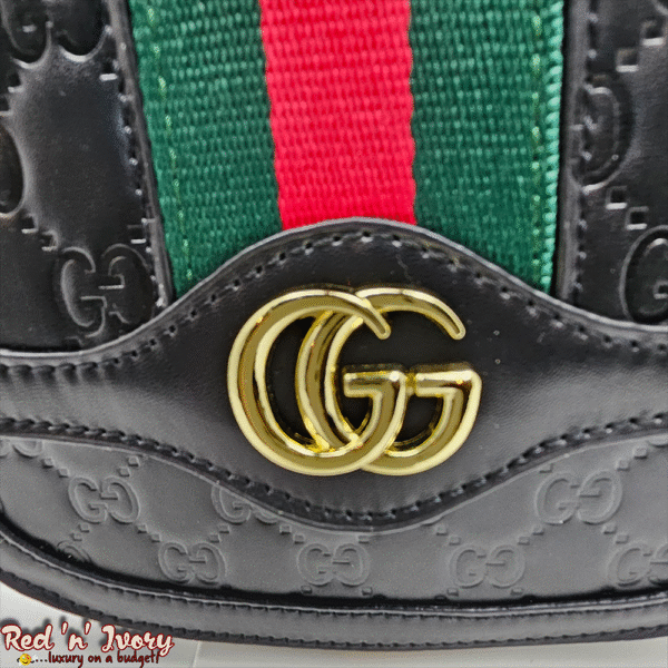 AAJ2 Designer-Inspired Black Crossbody (AAJ)