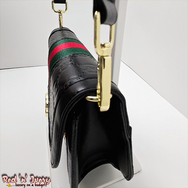 AAJ3 Designer-Inspired Black Crossbody (AAJ)