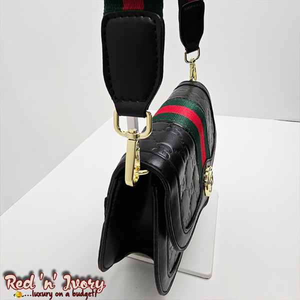 AAJ4 Designer-Inspired Black Crossbody (AAJ)