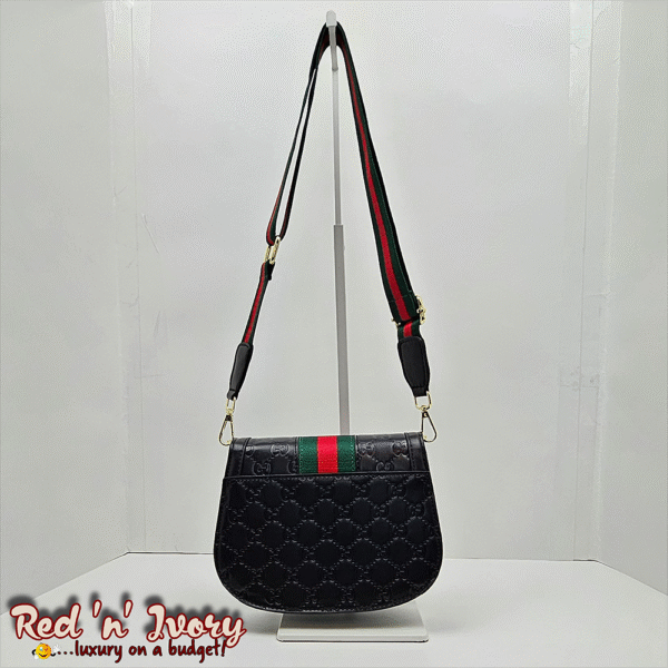 AAJ5 Designer-Inspired Black Crossbody (AAJ)