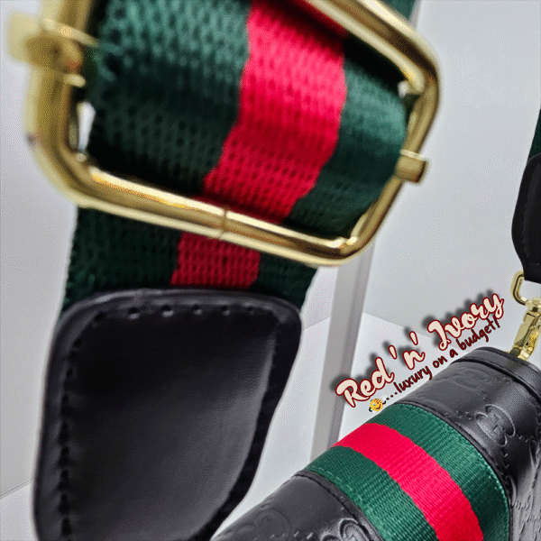 AAJ7 Designer-Inspired Black Crossbody (AAJ)