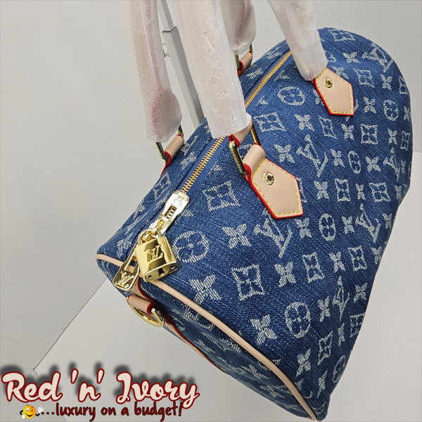 Denim Speedy-Style Bag (AAO)