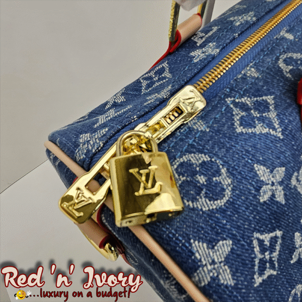 Denim Speedy-Style Bag (AAO)