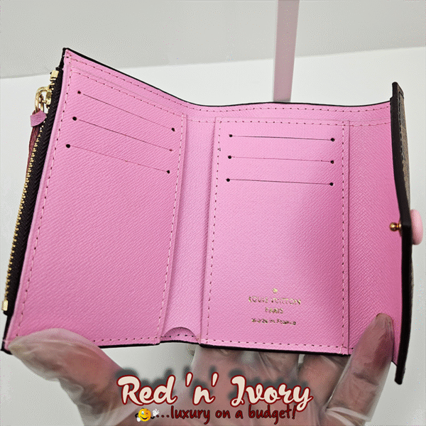 AAZ3 Compact Wallet with Pink Interior (AAZ)