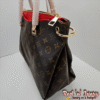 Zip-Top Handbag – Monogram with Red Detail (BAP)