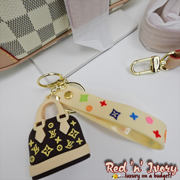 Crossbody Set – White & Grey Check (BAU)