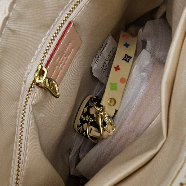 Crossbody Set – White & Grey Check (BAU)