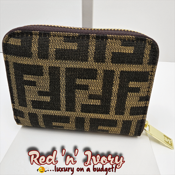 Logo Print Zip Wallet (CAA)