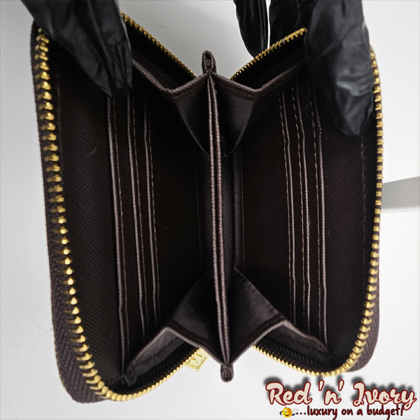 Logo Print Zip Wallet (CAA)