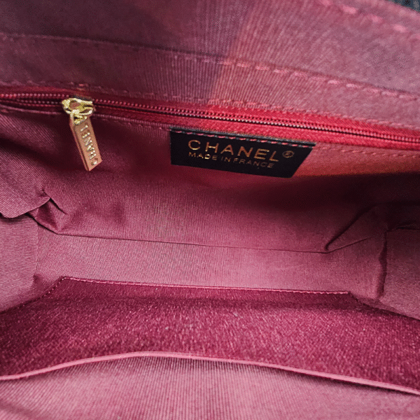 Tweed & Leather Bucket Bag (CAS)