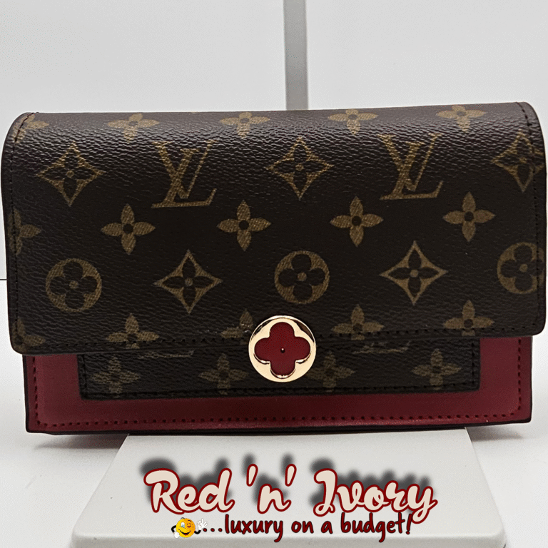 Red Accent Flap Wallet (DAA)