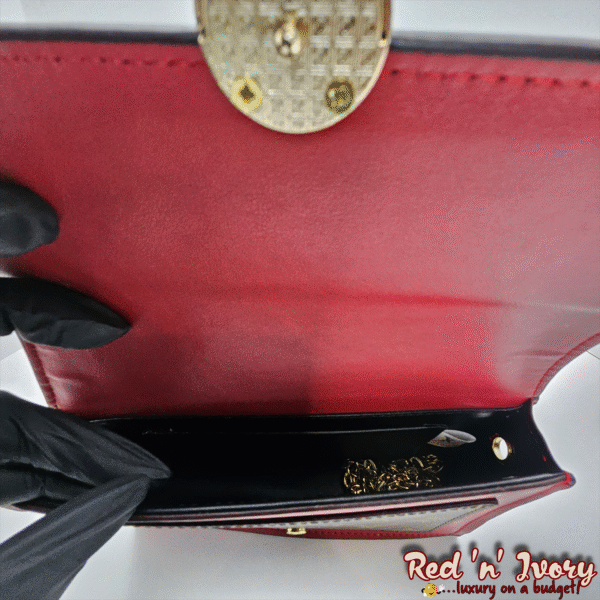 Red Accent Flap Wallet (DAA)