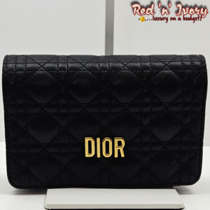 Black Quilted Mini Bag (DAP)