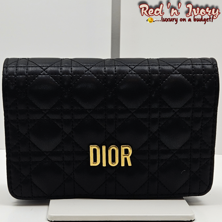 DAP1 Black Quilted Mini Bag (DAP)
