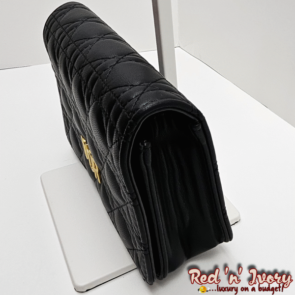 Black Quilted Mini Bag (DAP)