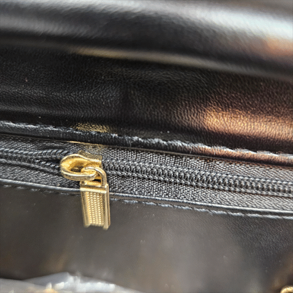 Black Quilted Mini Bag (DAP)