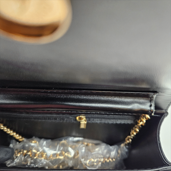 Black Quilted Mini Bag (DAP)