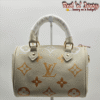 Cream Monogram Mini Speedy (DAR)