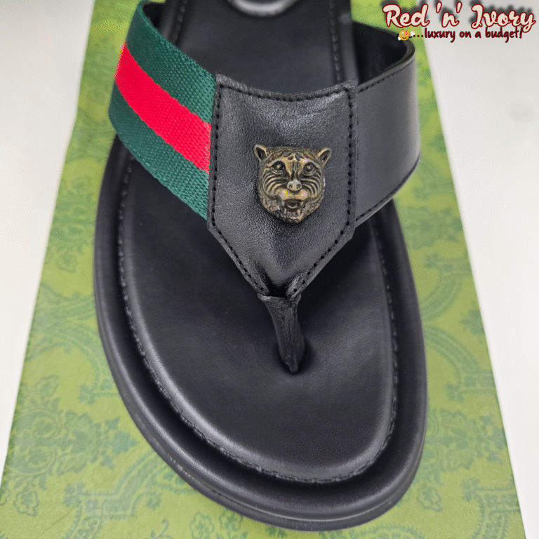 FAC6 Tiger Head Men's Leather Sandals (FAC)