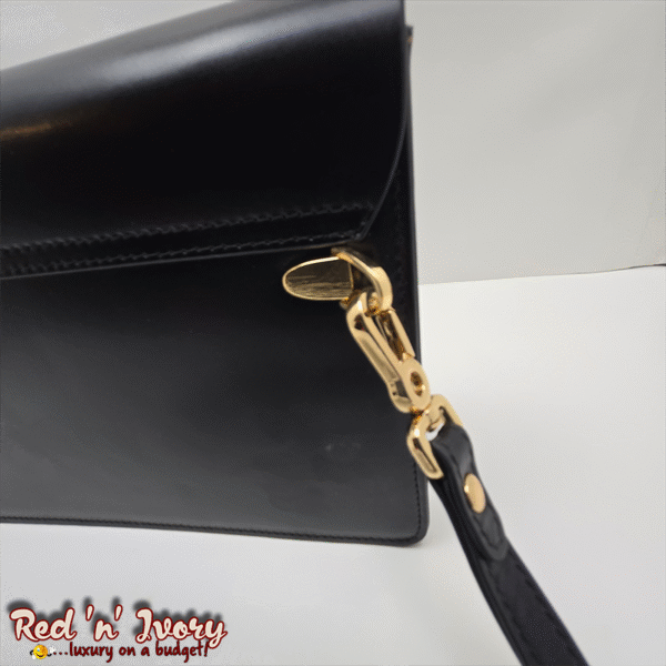 Men's Black Leather Clutch (FAE)