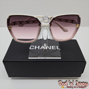 Blush Gold Chain Sunglasses (FAL)