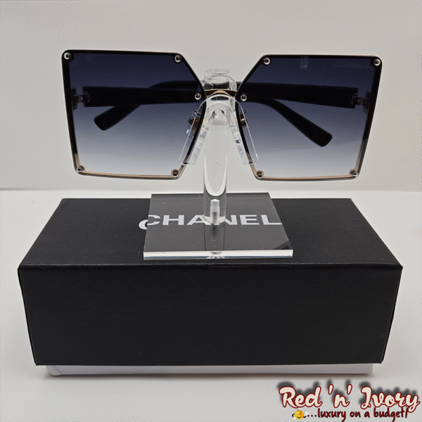 Studded Shield Sunglasses (FAO)