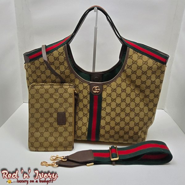 FAU2 Classic Monogram Tote Set (FAU)