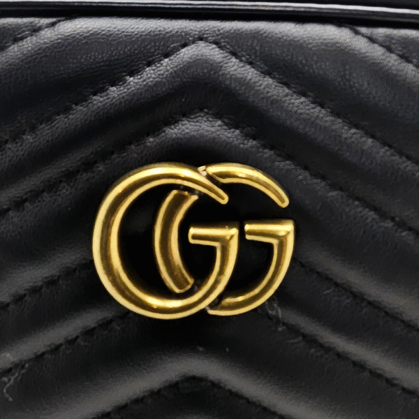 EAQ3 Black Quilted Crossbody Bag (EAQ)