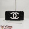 Classic Quilted Contrast Zip Wallet (EAI)