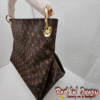 Elegant Monogram Ring-Handle Tote (EAJ)