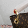 Elegant Monogram Ring-Handle Tote (EAJ)