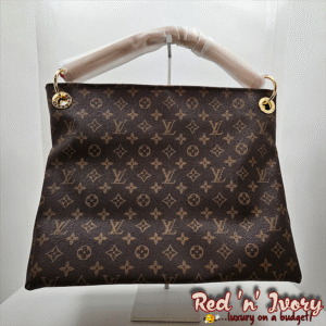 Elegant Monogram Ring-Handle Tote (EAJ)