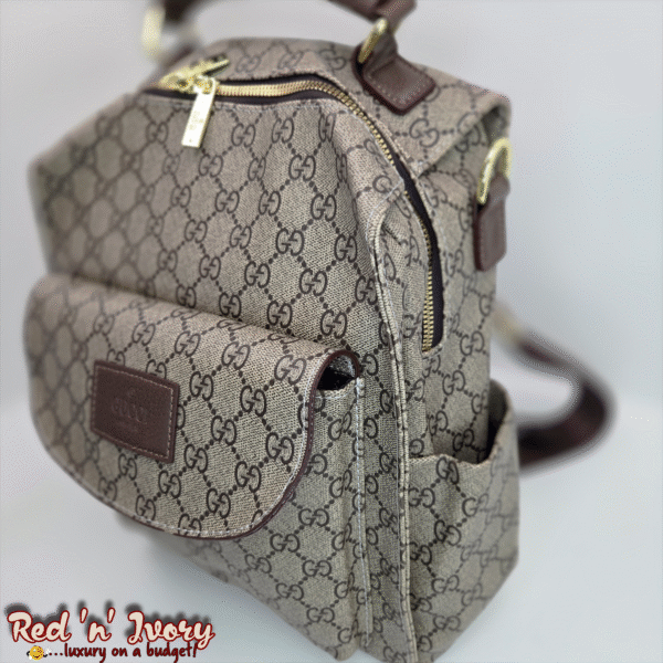 Luxe Heritage Monogram Backpack (GAD)