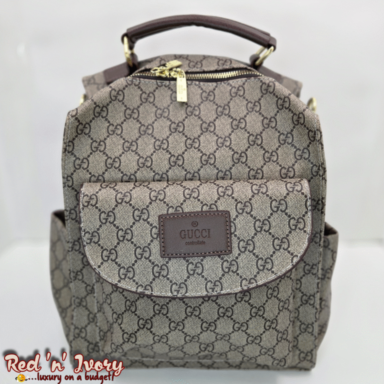 GAD9 Luxe Heritage Monogram Backpack (GAD)