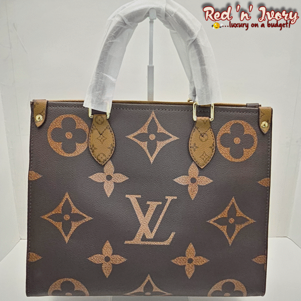 EAE2 Classic Monogram Statement Tote (EAE)