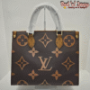 EAE3 Classic Monogram Statement Tote (EAE)