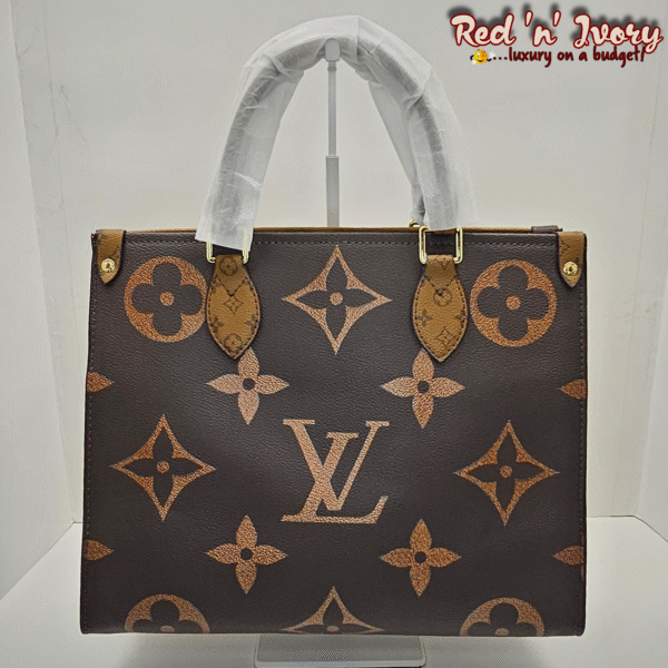 EAE3 Classic Monogram Statement Tote (EAE)